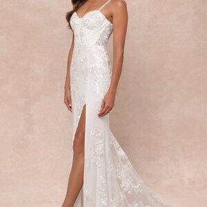 Lulus wedding dress